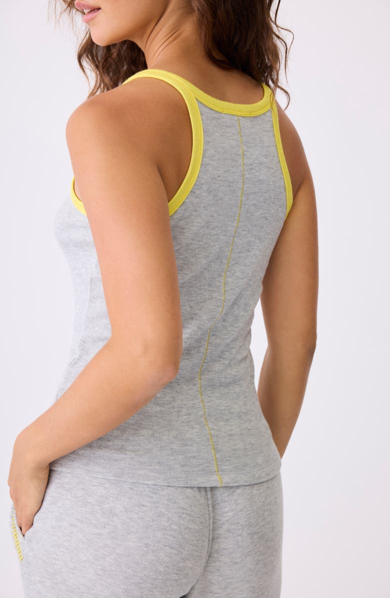 PJ Salvage Electric Vibes Pajama Tank, Alternate, color, 