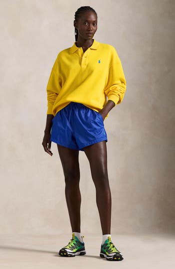Arctic Fleece Polo Sweatshirt