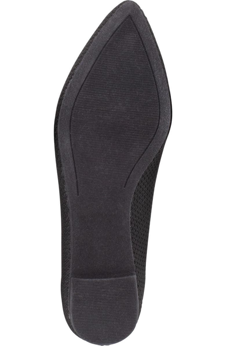 Tahari Bogota Pointed Toe Flat, Alternate, color,