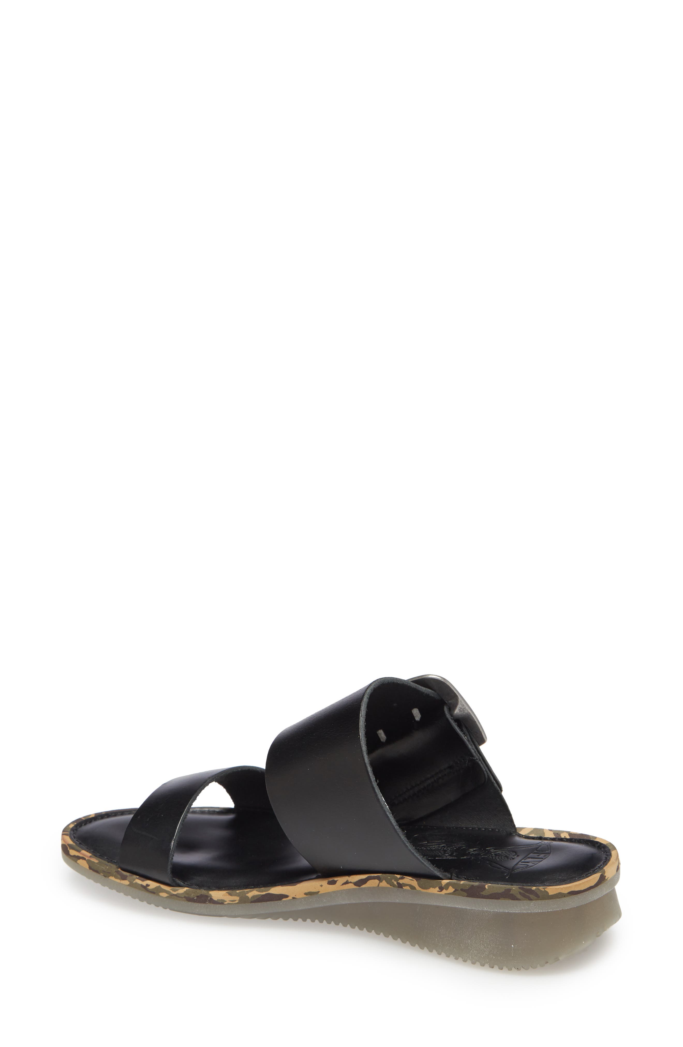 Fly London Cape Slide Sandal, Alternate, color, 