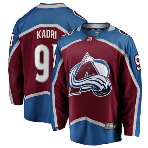 Men's Fanatics Nazem Kadri Burgundy Colorado Avalanche Home Breakaway Jersey