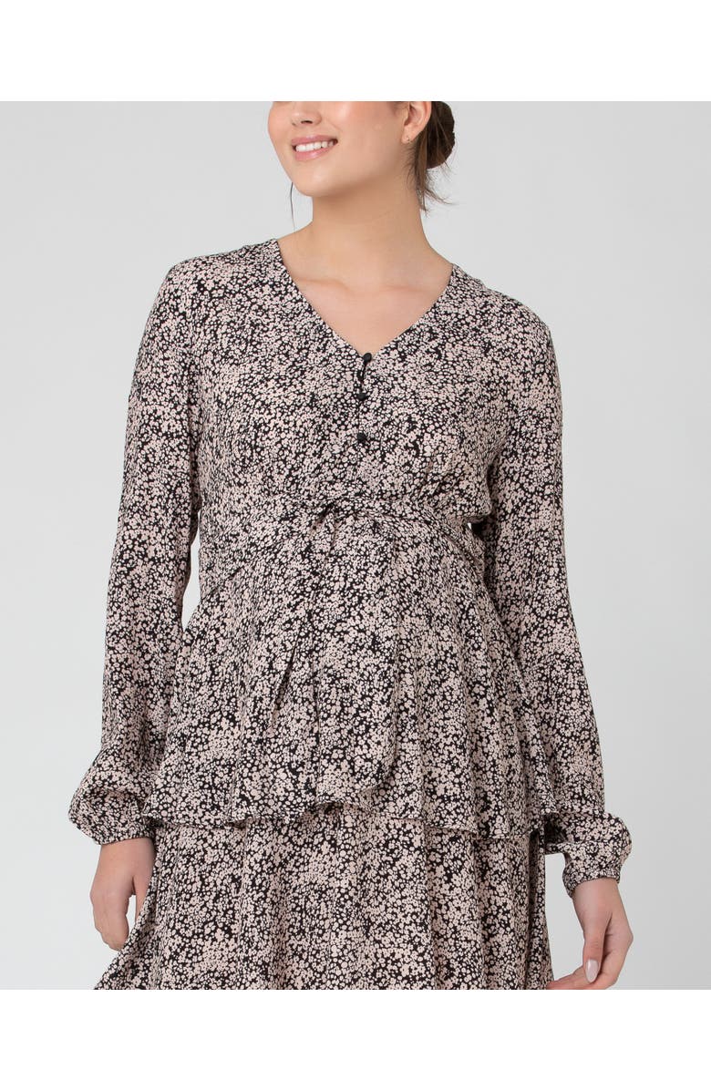 Ripe Maternity Florence Layered Dress, Alternate, color,