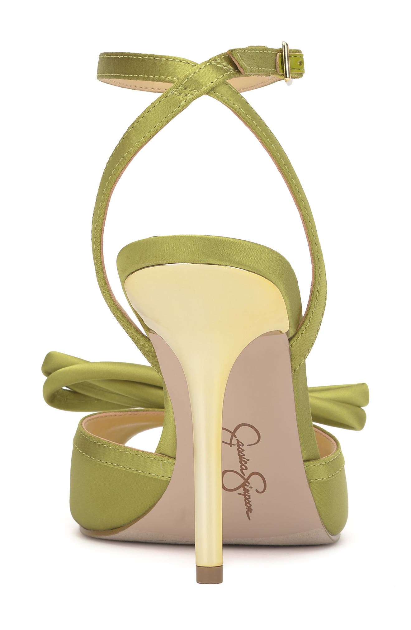 Jessica Simpson Norlira Ankle Strap Sandal, Alternate, color, Meadow Green