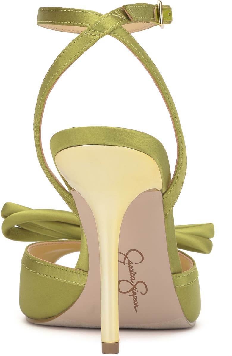 Jessica Simpson Norlira Ankle Strap Sandal, Alternate, color, Meadow Green