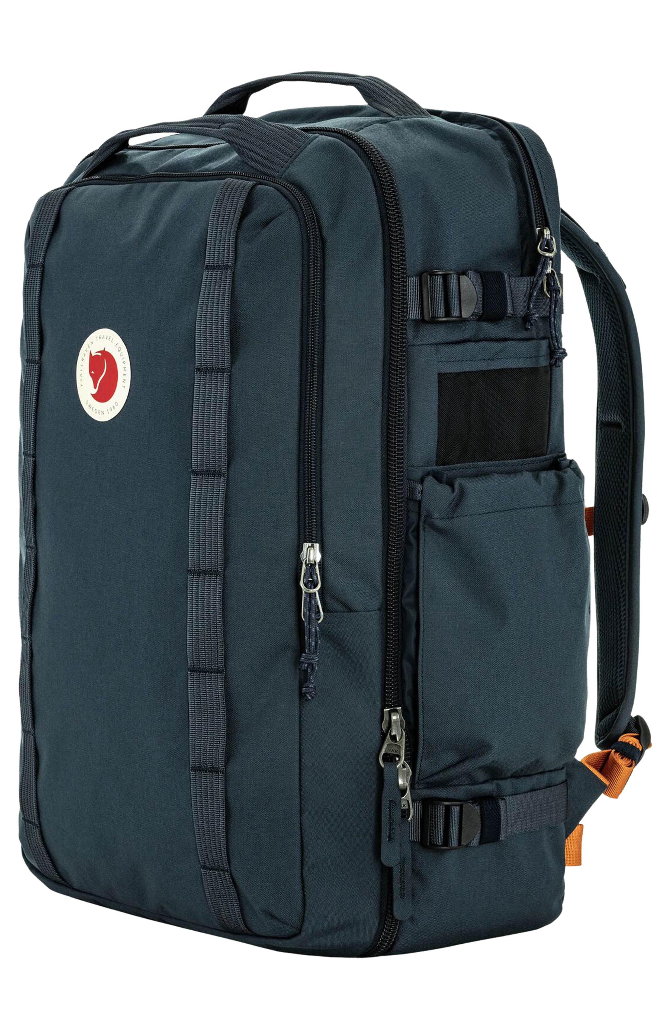 Fjällräven Farden 42-Liter Carry-On Backpack, Alternate, color, Navy
