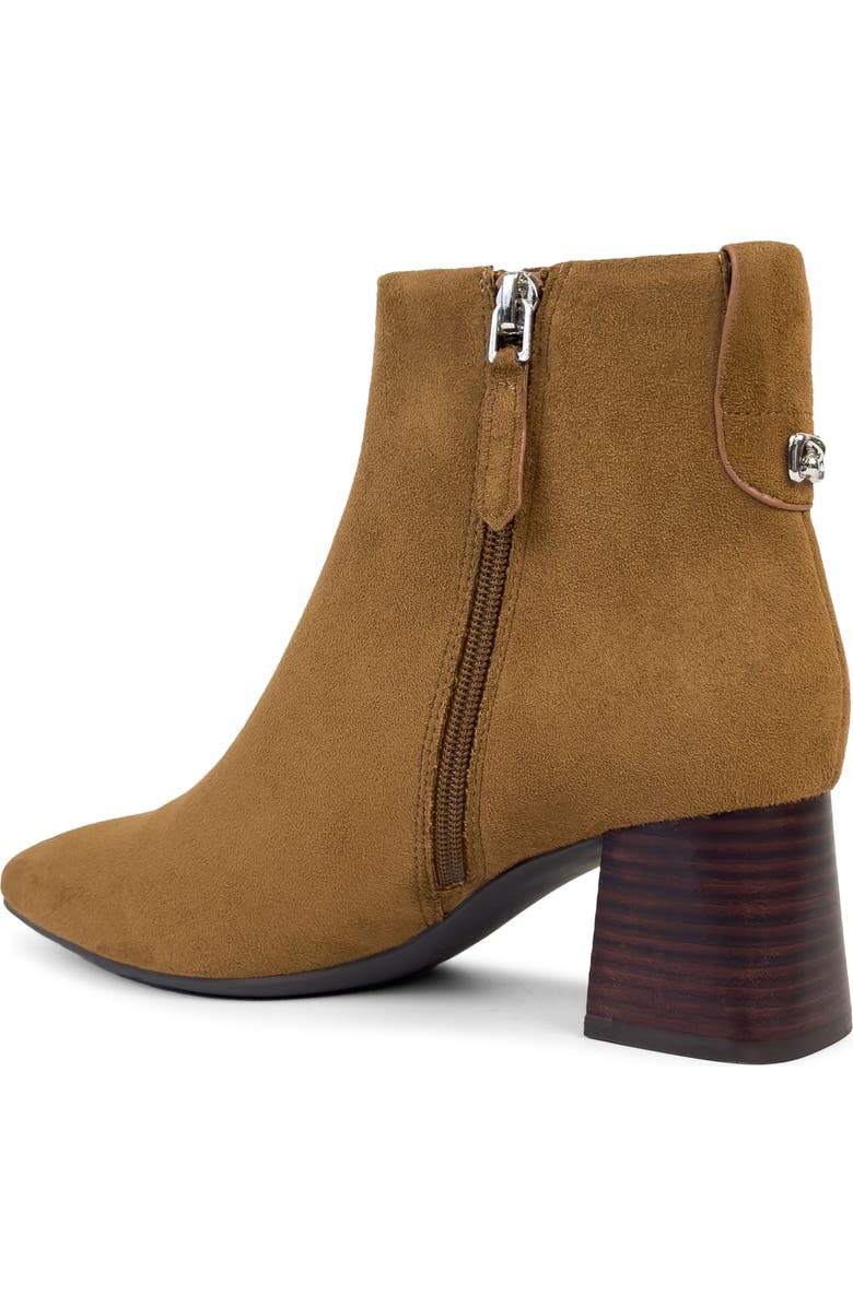 Aerosoles Enoch Pointed Toe Bootie, Alternate, color, Tobacco Faux Suede