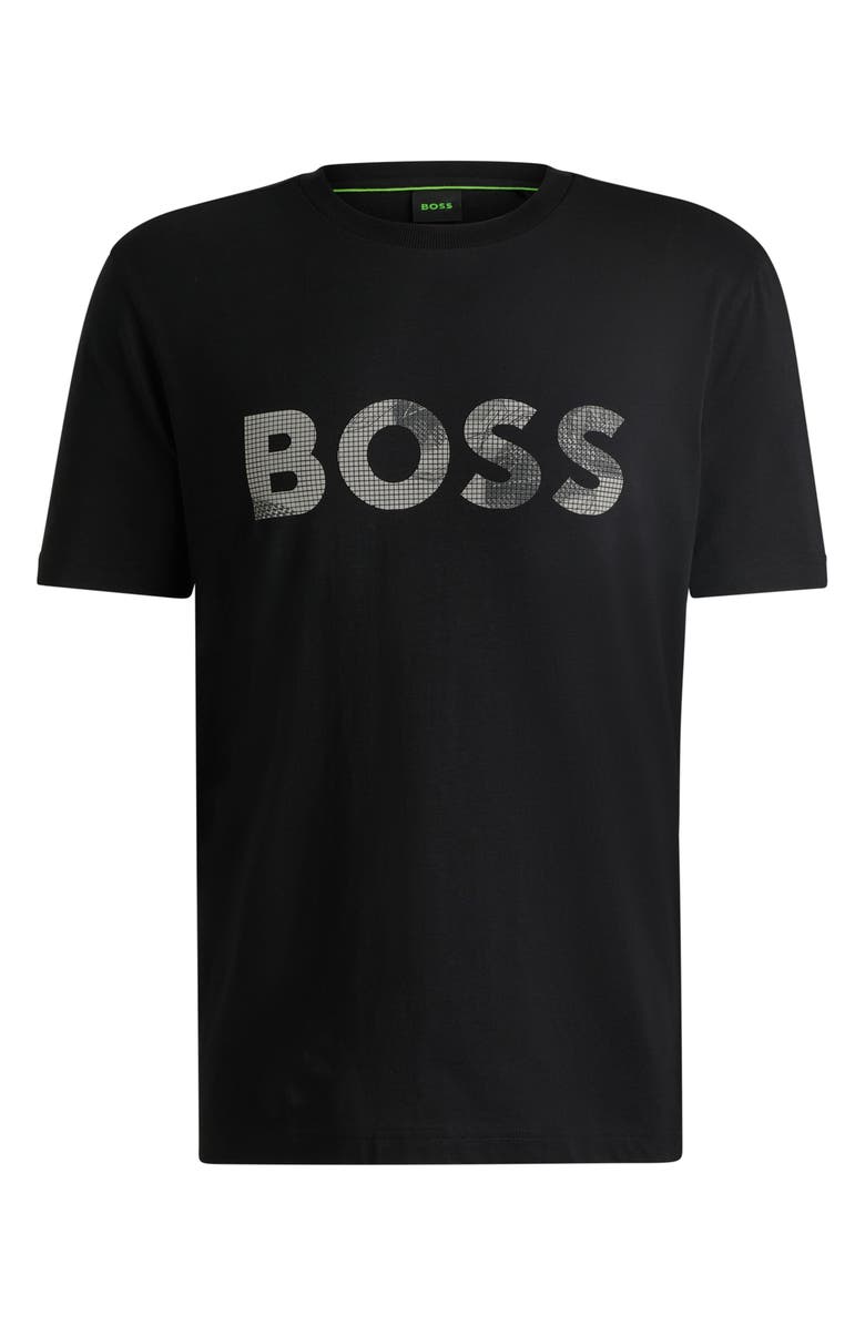 BOSS Glamping Logo Graphic T-Shirt, Alternate, color, Black