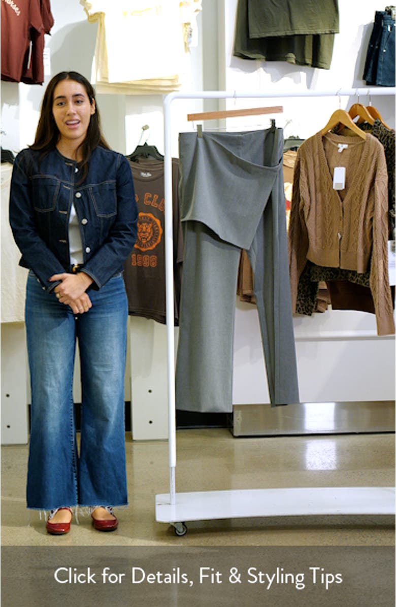 Hannah Panel Detail Pants, sales video thumbnail