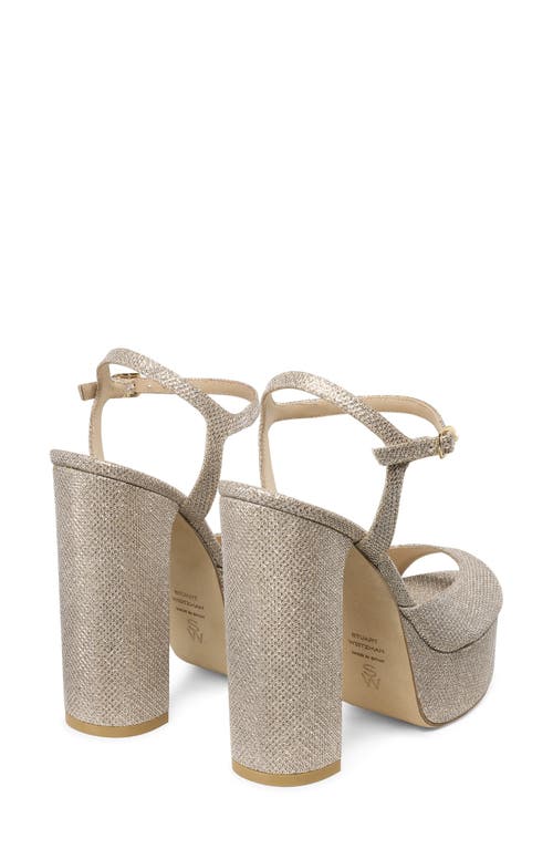 Stuart Weitzman Dayna Boost Platform Sandal In Multi