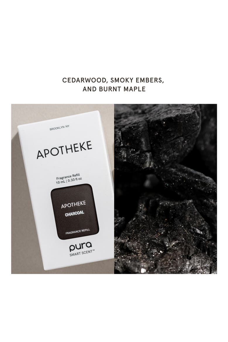 x Apotheke Charcoal Smart Fragrance Diffuser Refill, Alternate, color, CHARCOAL