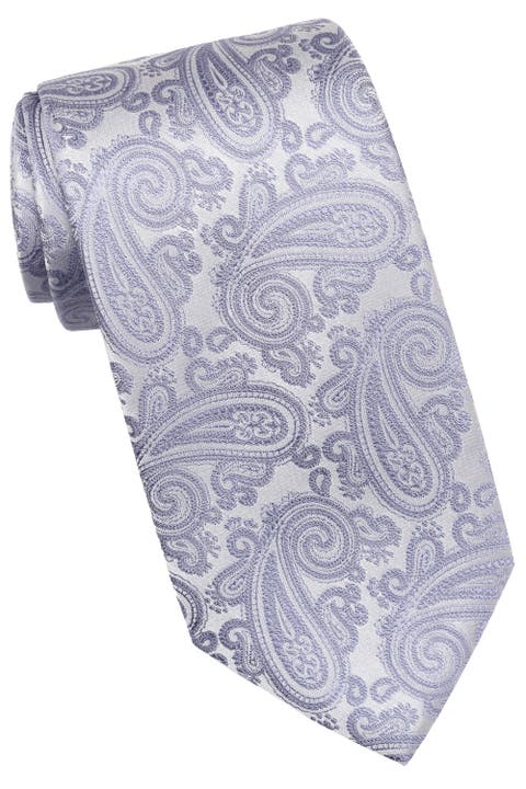 Soave - Extra Long Silk Jacquard Tie for Men