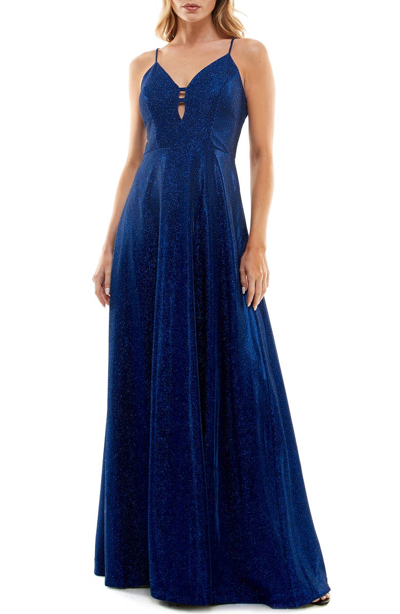 speechless formal dresses Chic and Holland HF110224 - Sweetheart Backless Evening Dress 0 / Silver