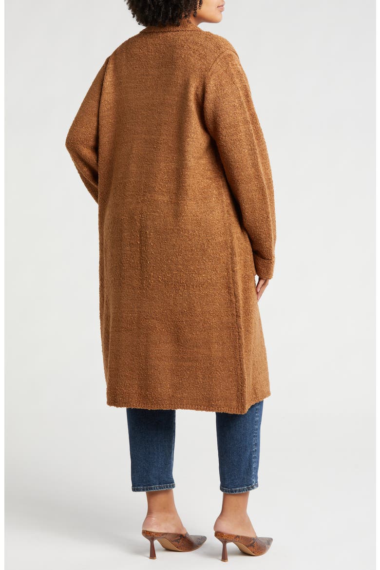 Whitney Bouclé Cardigan, Alternate, color, CAMEL
