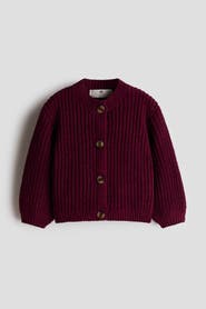 H&M Chenille-knit Cardigan