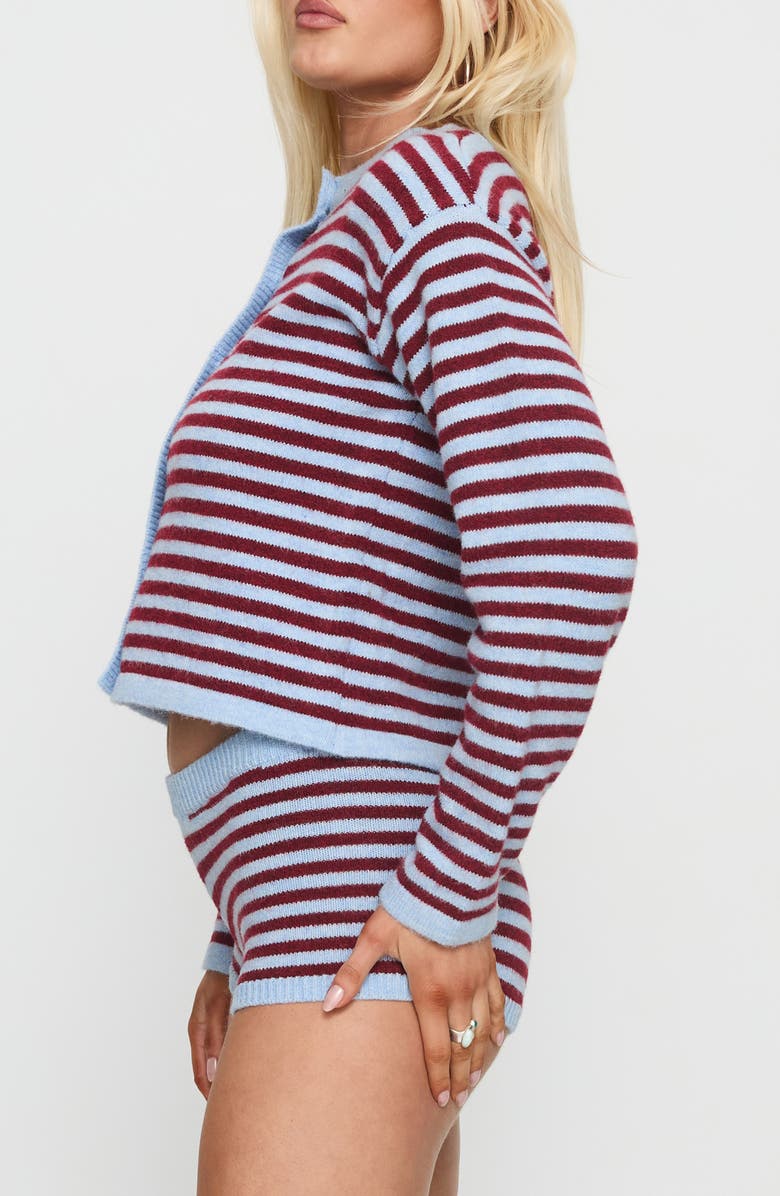 Princess Polly Kollens Striped Knit Cardigan, Alternate, color,
