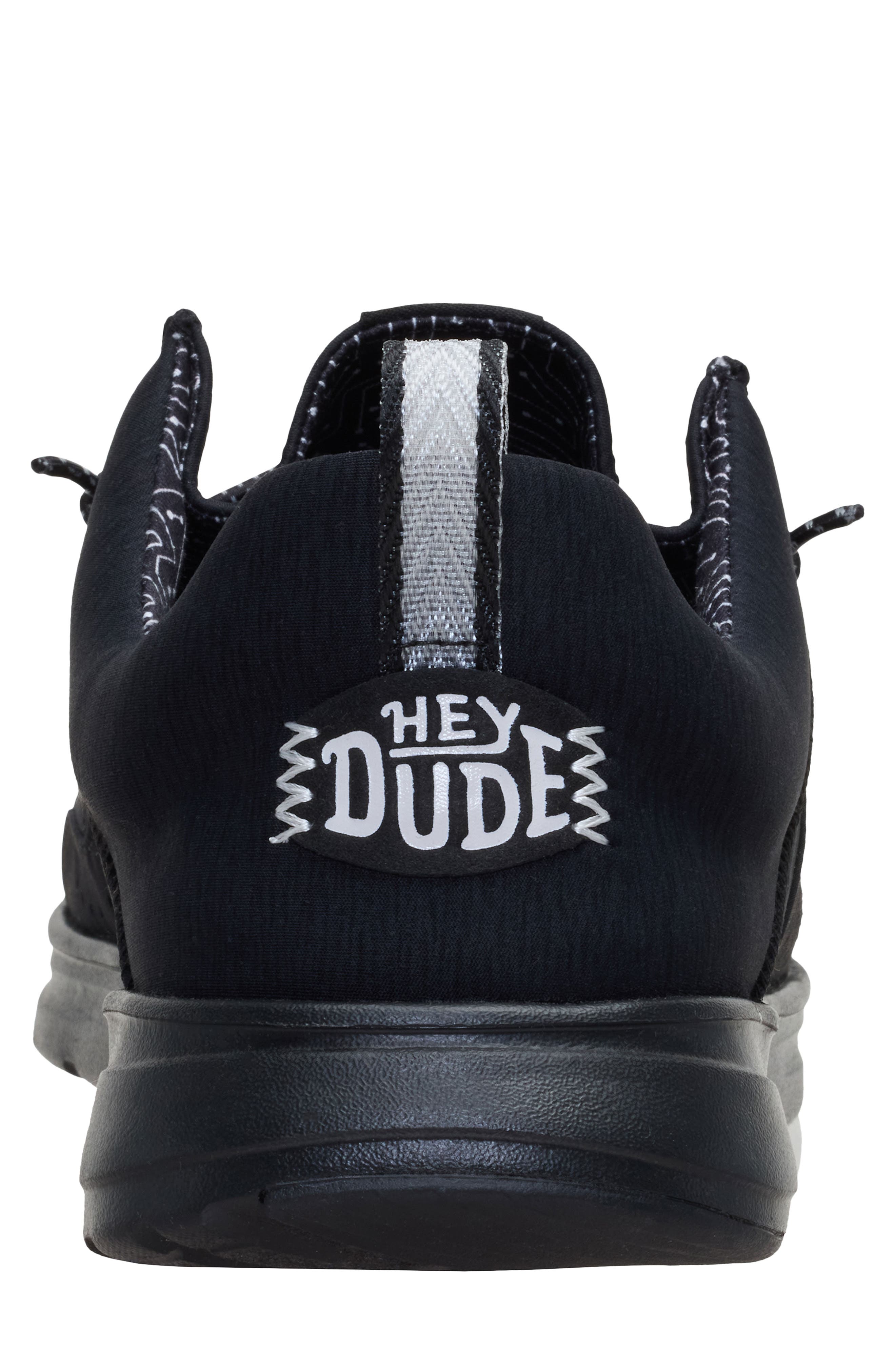 Hey Dude Wally HEY2O Onyx Slip-On, Alternate, color, Black