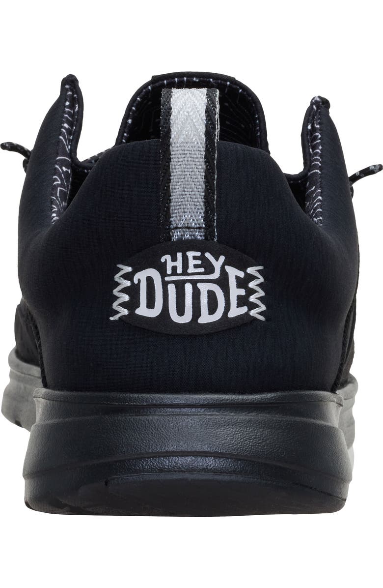 Hey Dude Wally HEY2O Onyx Slip-On, Alternate, color, Black