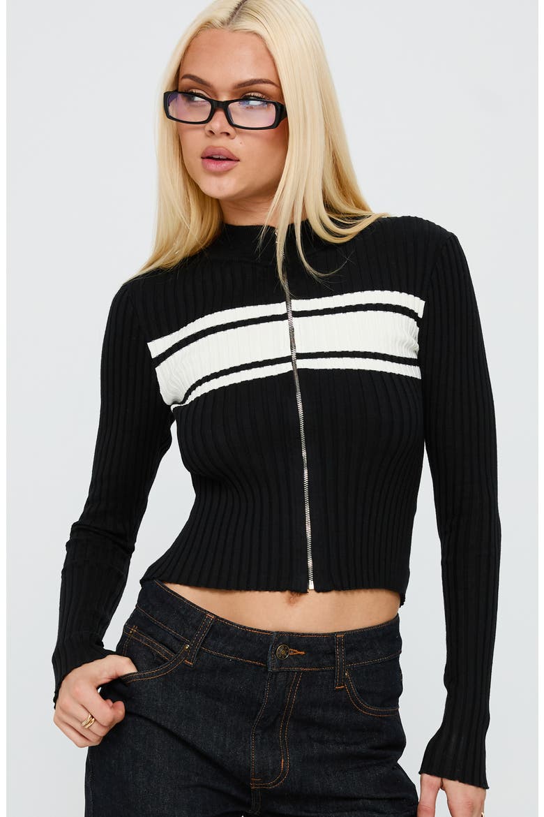 Decisive Zip Cardigan, Alternate, color, MULTI