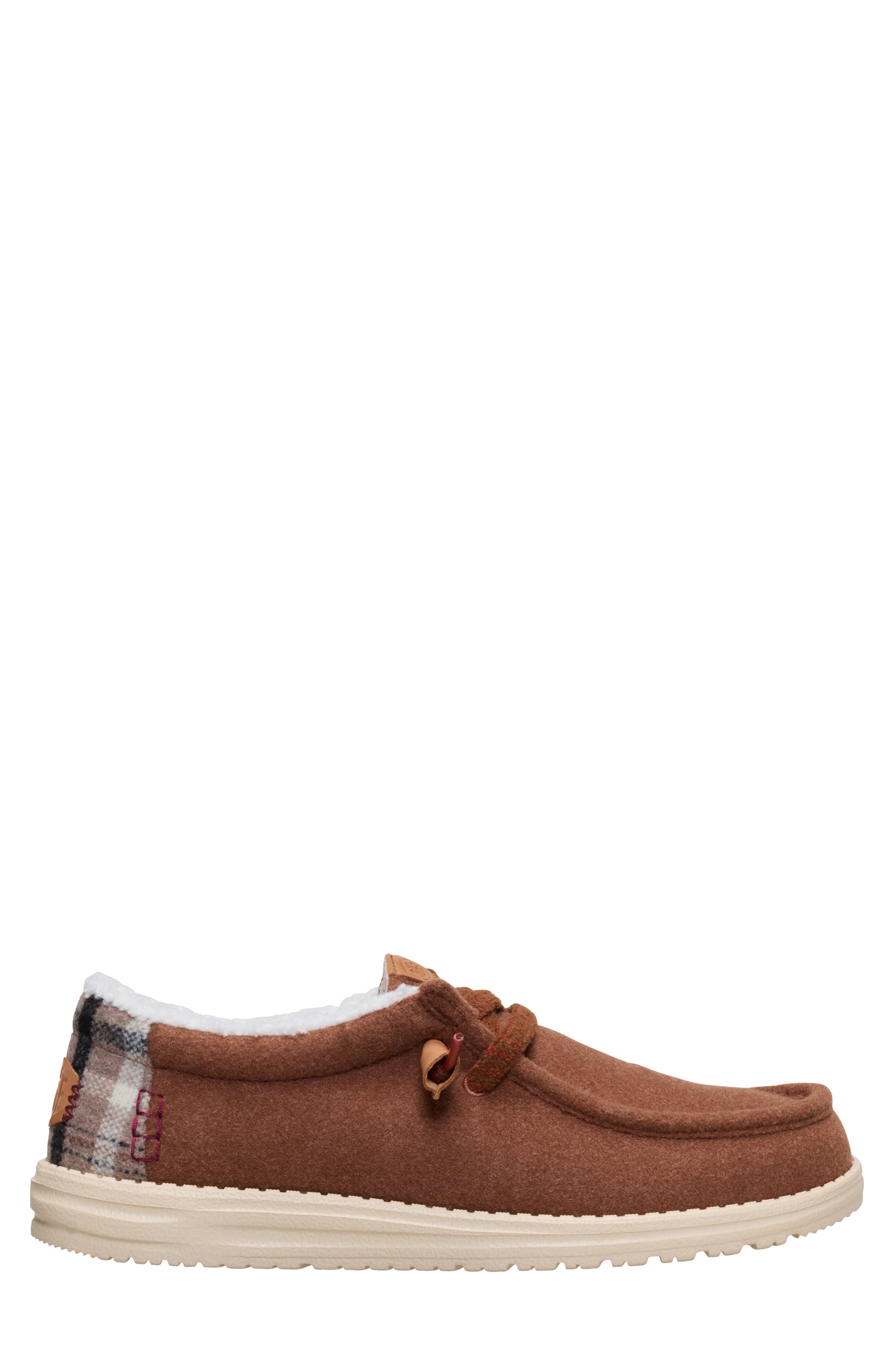 Wally Warmth Wool Slipper, Alternate, color, DOWNTOWN BROWN