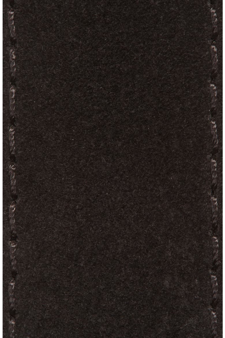 Bold Suede Belt, Alternate, color, ESPRESSO
