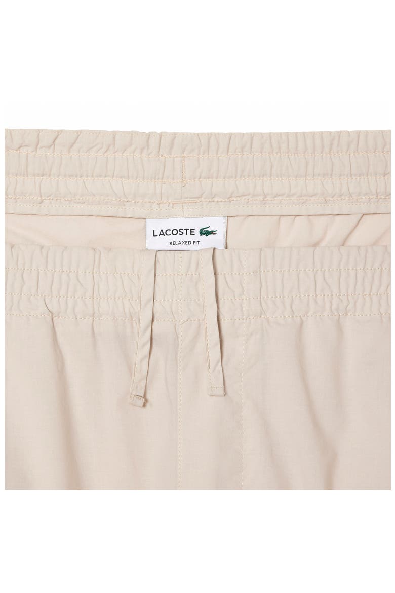 Relaxed Twill Drawstring Shorts, Alternate, color, K8E ECO BEIGE