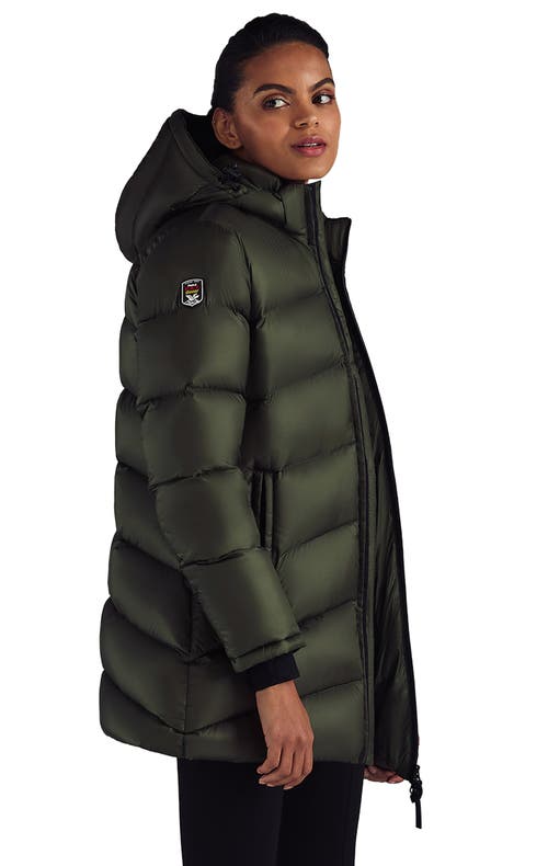 Triple F.a.t. Goose Puffer Down Parka In Green