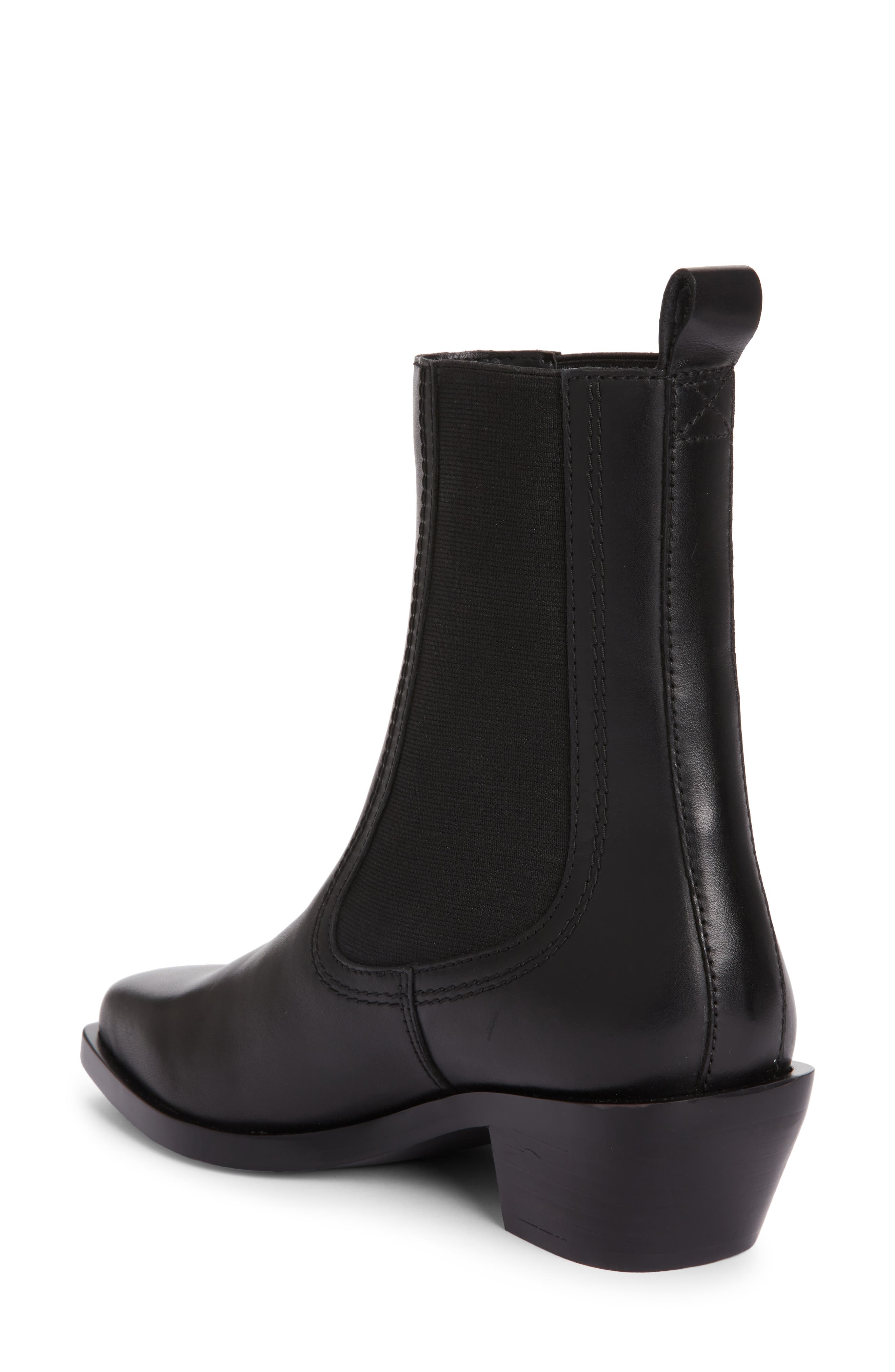 Clemens Chelsea Boot, Alternate, color, BLACK