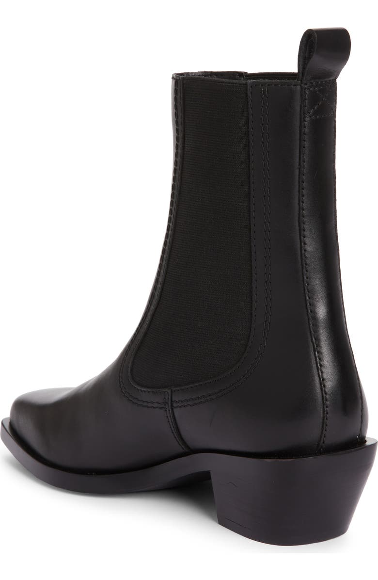 Nordstrom Clemens Chelsea Boot, Alternate, color, Black