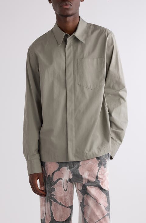 Men's Dries Van Noten Button Up Shirts | Nordstrom
