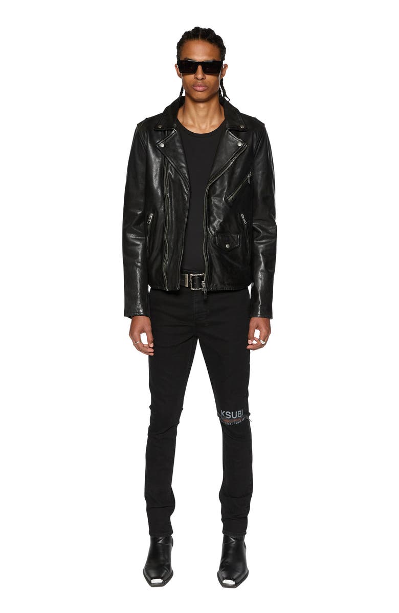 Ksubi Chitch Laid Black Est. Skinny Jeans, Alternate, color,