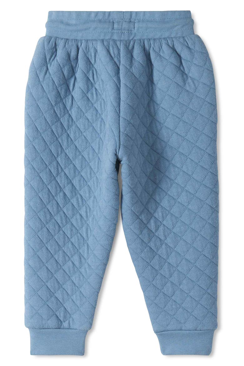 Kids' Quilted Joggers, Alternate, color, BLUE