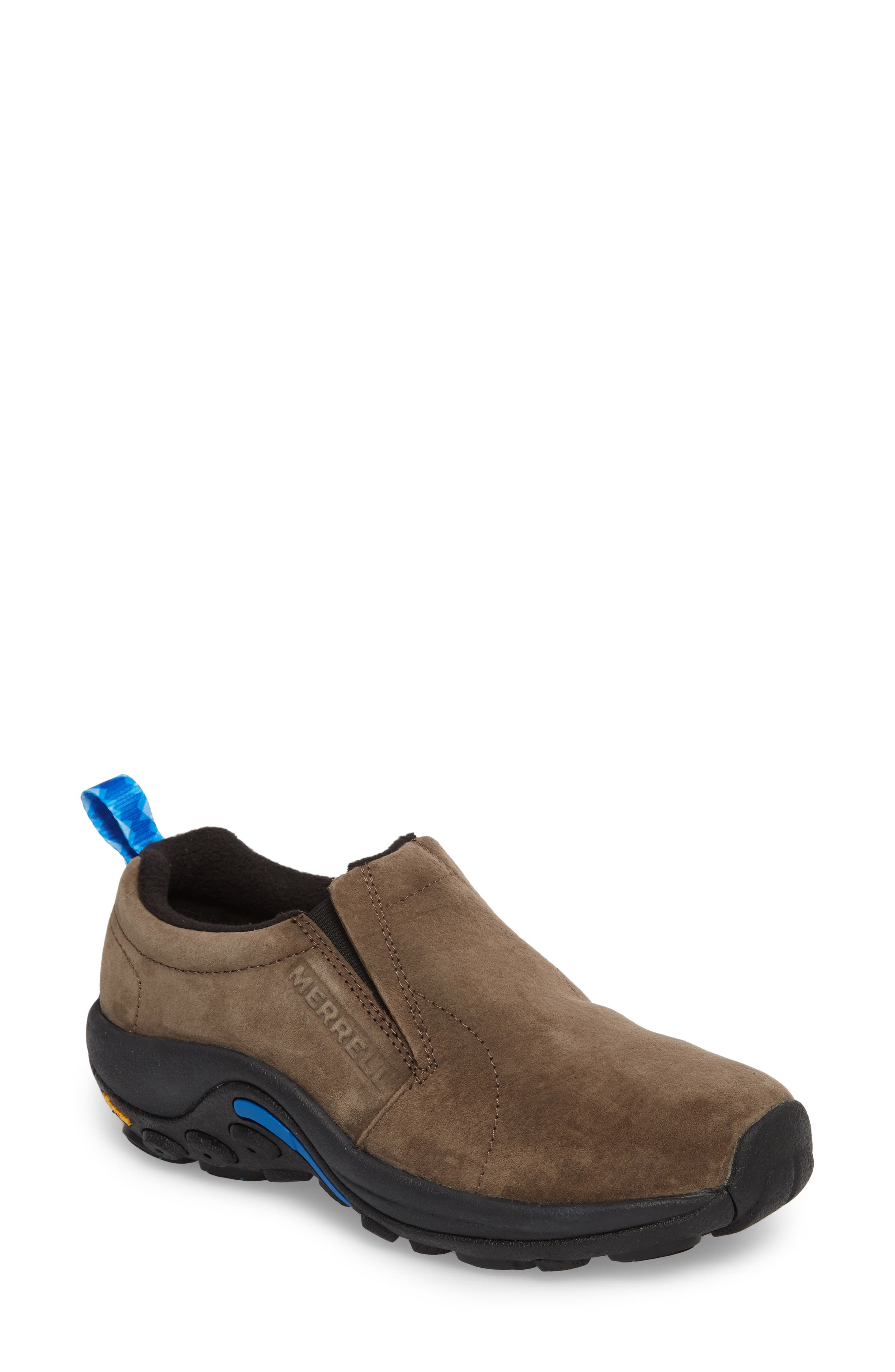 Jungle Moc Ice Waterproof Sneaker, Main, color, GUN SMOKE LEATHER