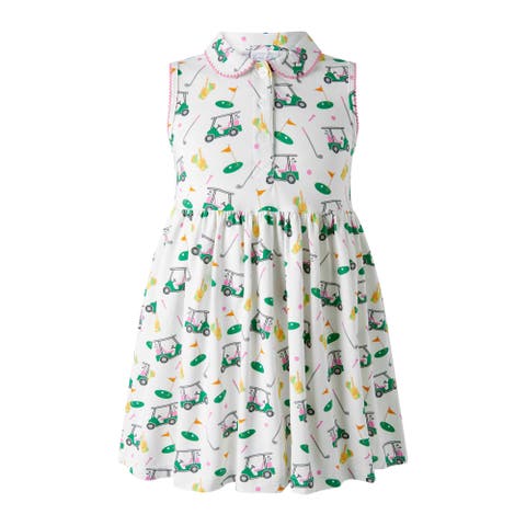 Golf Jersey Dress (Toddler, Little Kid, Big Kid)