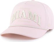 '47 Men's '47 Pink Miami Hurricanes Gelato Hitch Adjustable Hat
