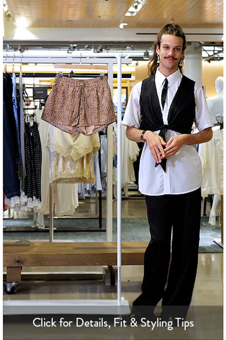 Cotton & Silk Drawstring Shorts video