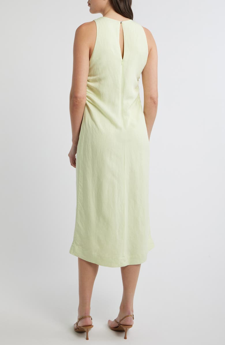 BOSS Orange Sleeveless Midi Dress, Alternate, color, Cucumber