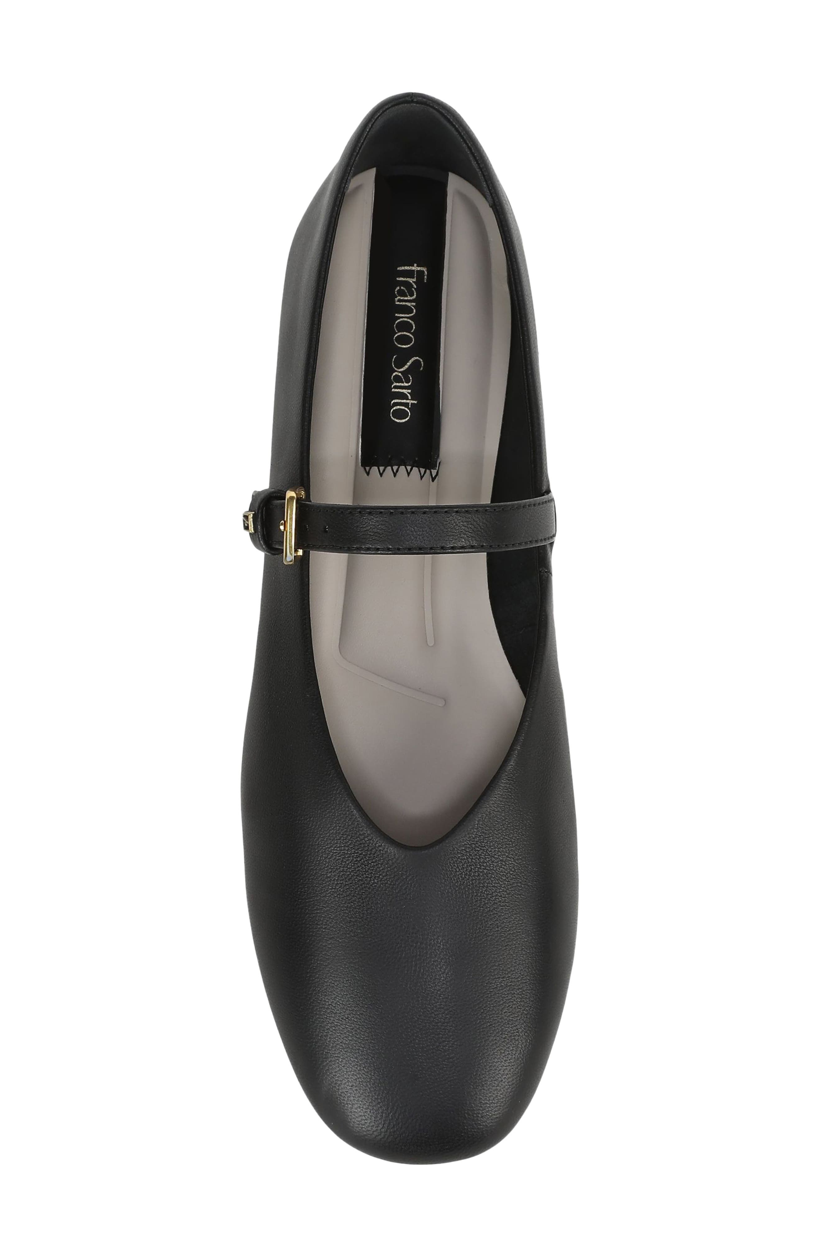 Franco Sarto Odilia Mary Jane Flat, Alternate, color, Black
