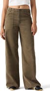 Levi's Cinch High Waist Baggy Wide Leg Fatigue Pants