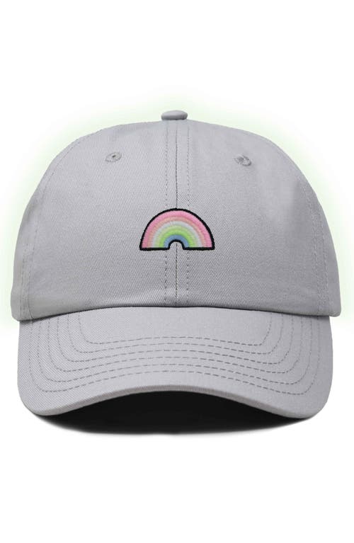 Dalix Rainbow Hat In Gray
