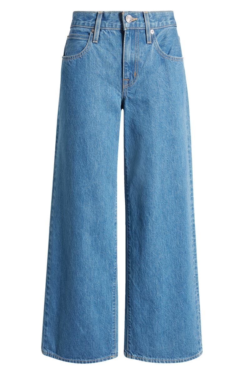 SLVRLAKE Mica Organic Cotton Wide Leg Jeans, Alternate, color, 