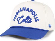 '47 Women's '47 Natural Indianapolis Colts Rope Script Hitch Adjustable Hat