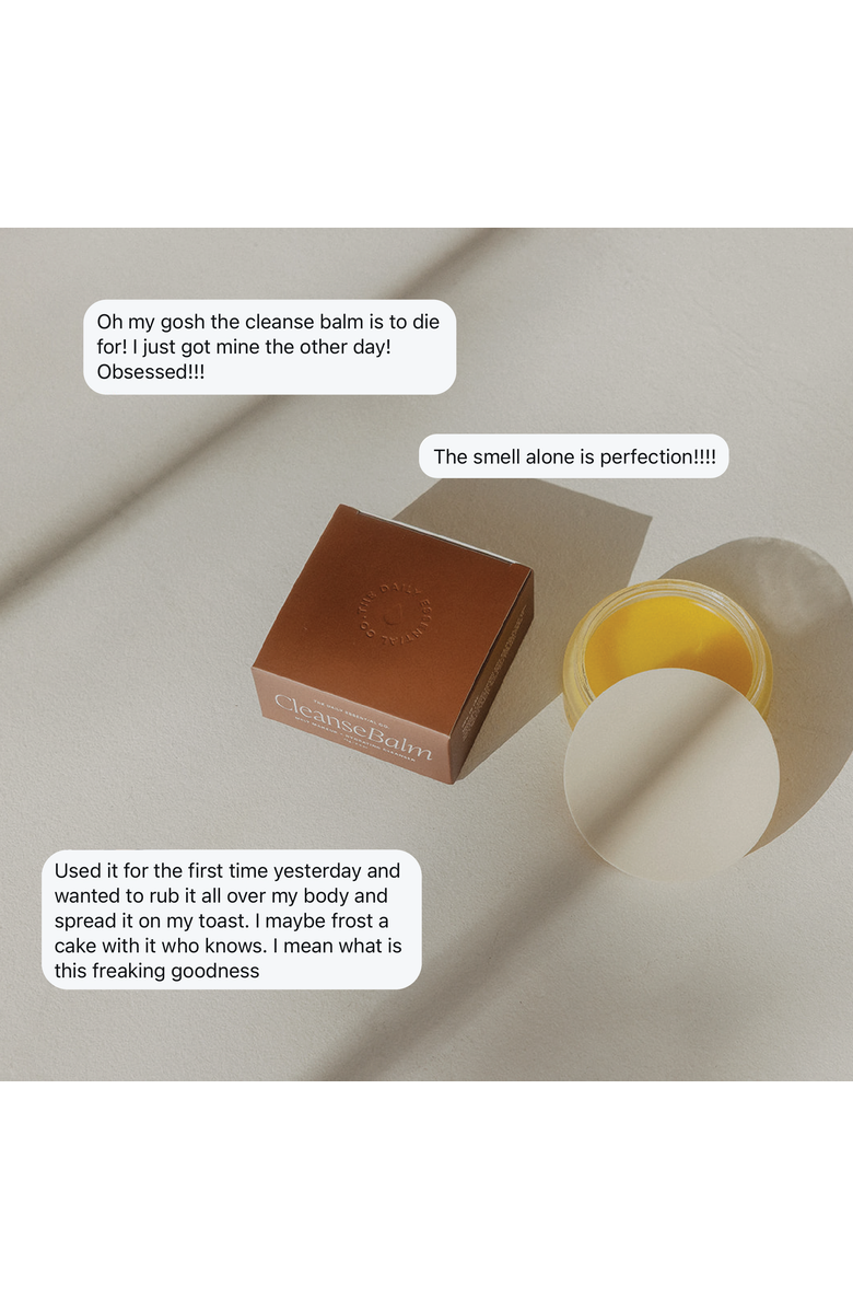 The Daily Essential Co Cleanse Balm, Alternate, color, Yellow
