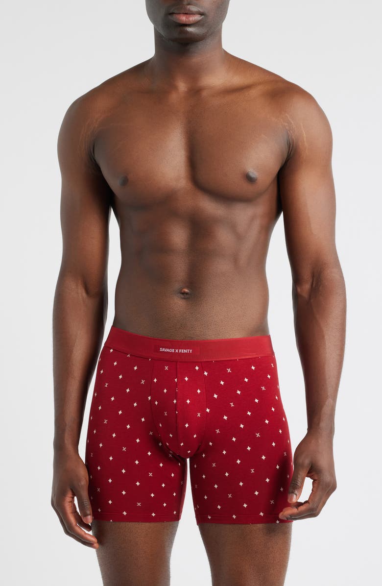 SAVAGE X FENTY Assorted 3-Pack Boxer Briefs, Alternate, color, Black/ Green/ Red