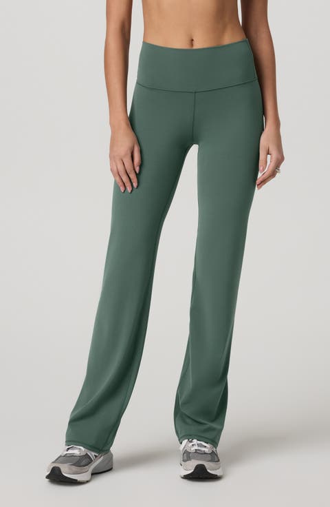 AllTheFeels™ High Waist Slim Flare Pants
