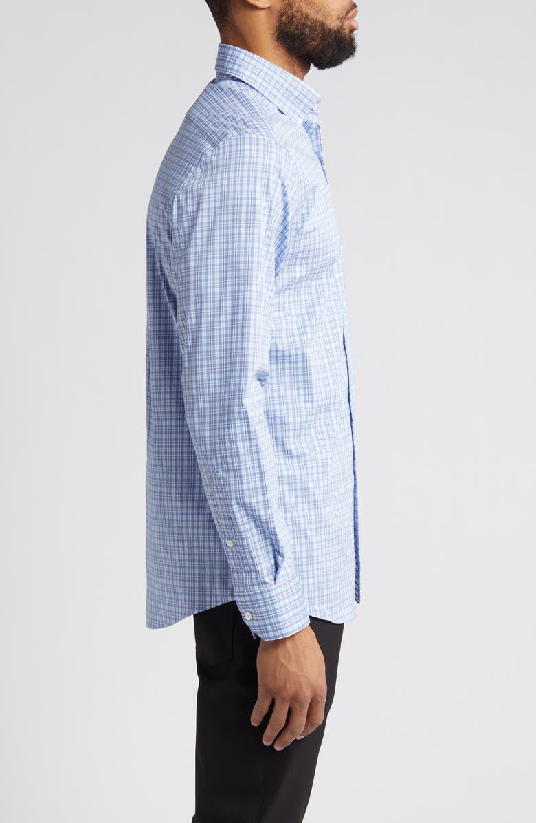 Scott Barber Performance Plaid Button-Down Shirt, Alternate, color,