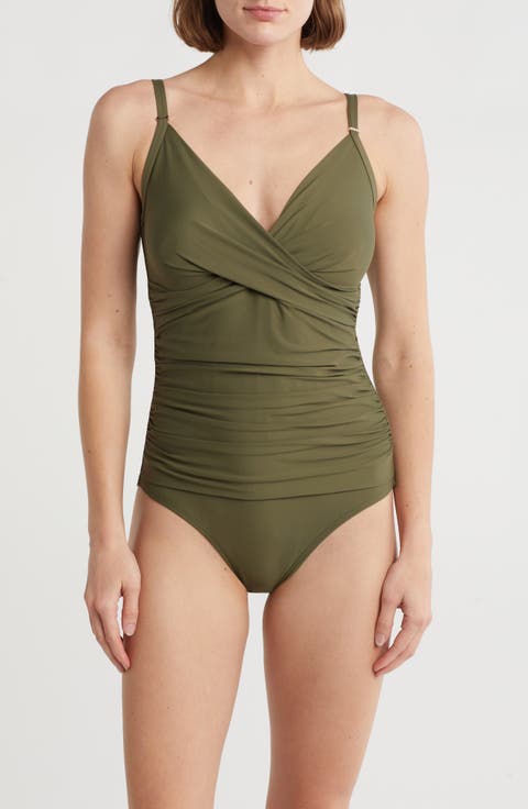 Twisted One-Piece Swimsuit