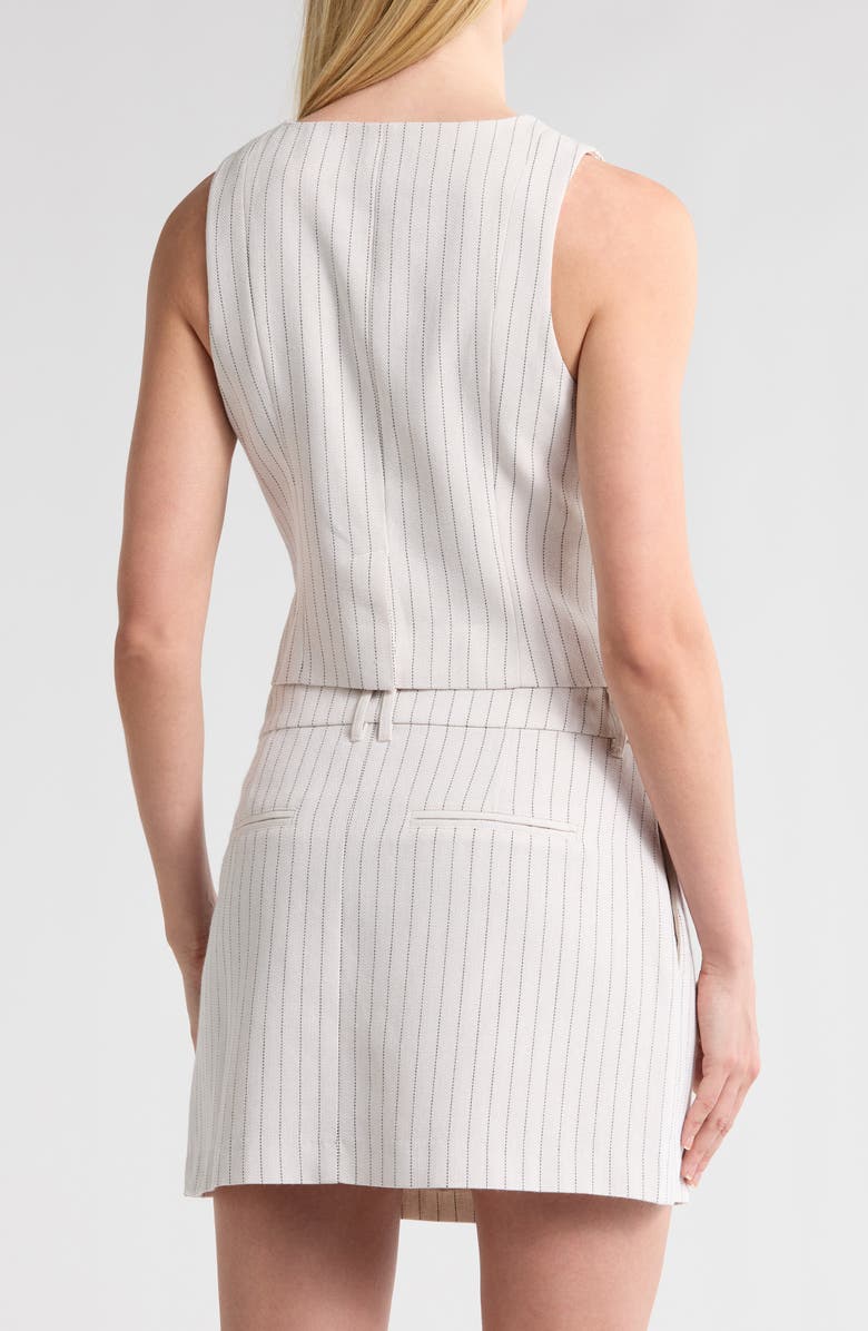 PAIGE Hosby Pinstripe Vest, Alternate, color, 
