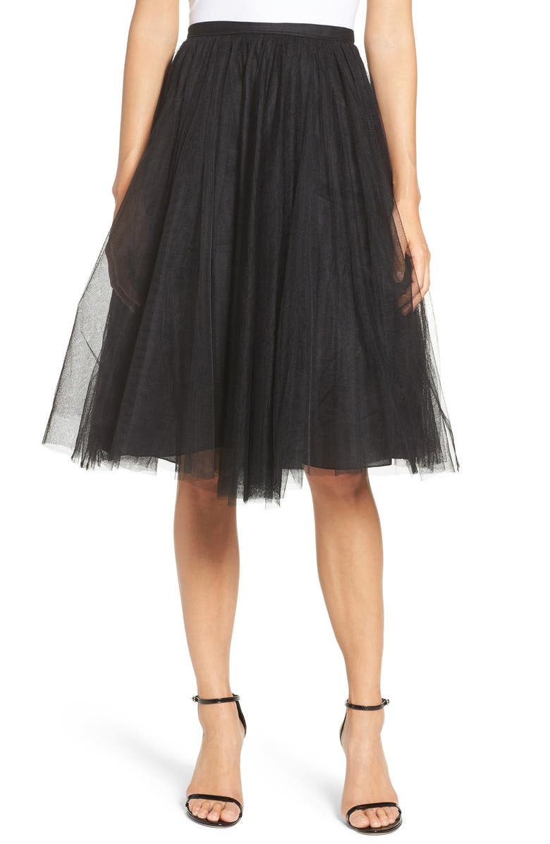 Jenny Yoo Lucy Tulle Skirt, Main, color,