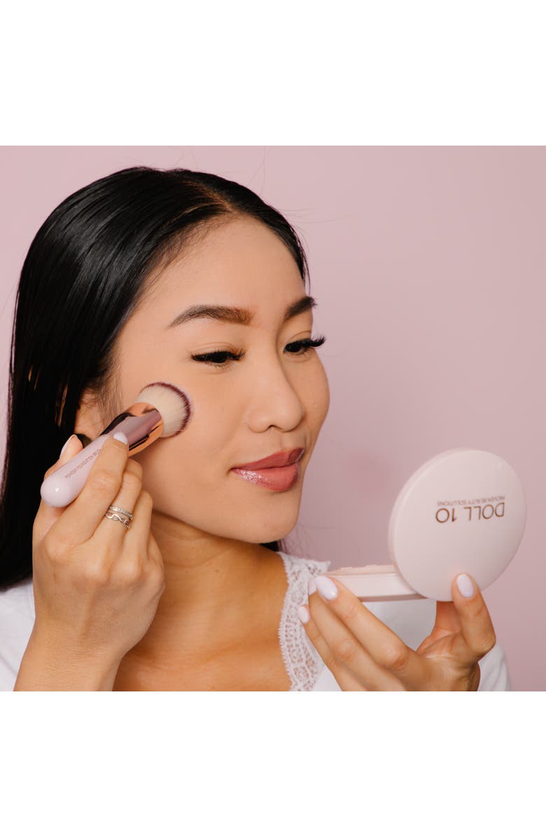 Doll 10 Beauty TCE Super Coverage Talc-Free Serum Powder with Ceramides, Alternate, color, Tan/Deep