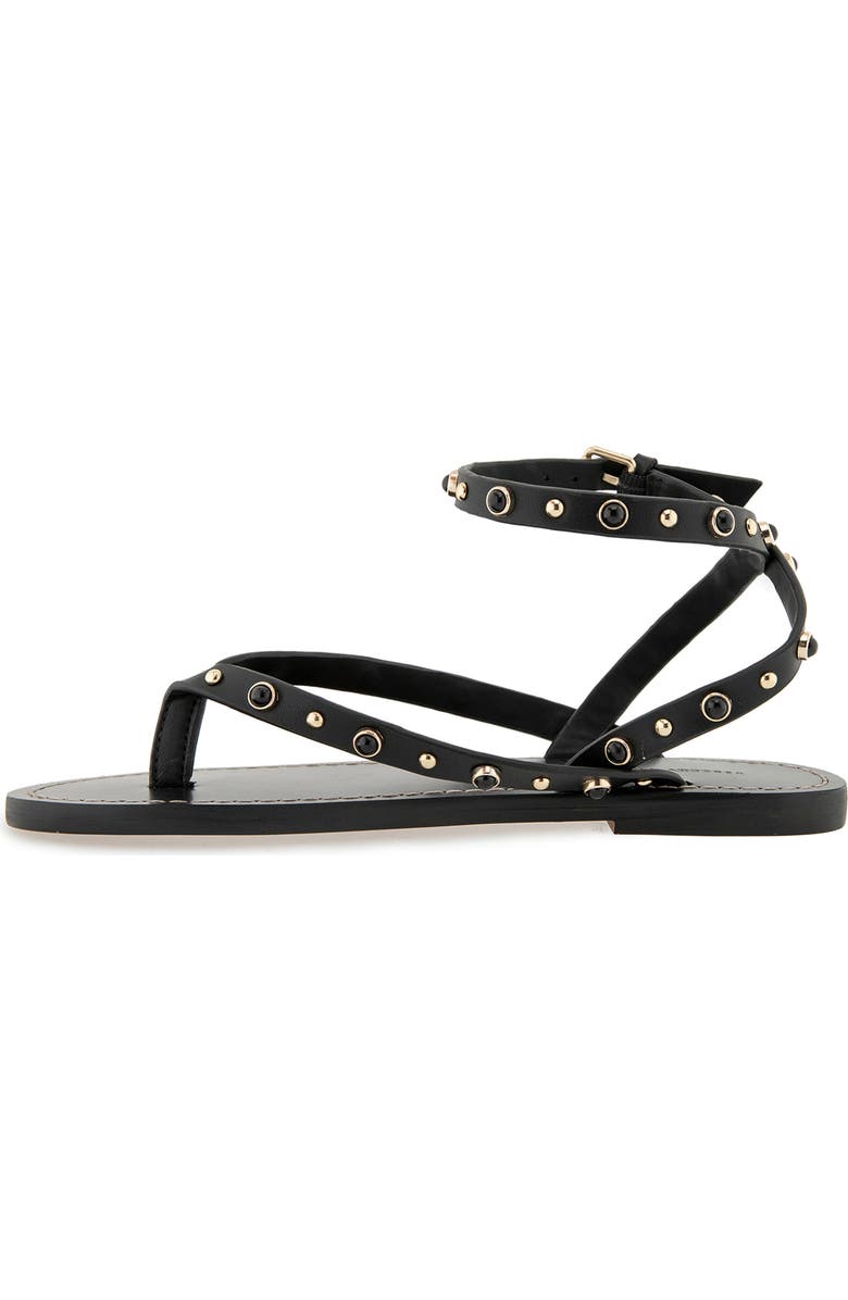 Rebecca Minkoff Jamie Ankle Strap Sandal, Alternate, color, Black